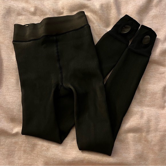 BRAND NEW Fur lined Sheer Leggings (XS/S) - Picture 2 of 2